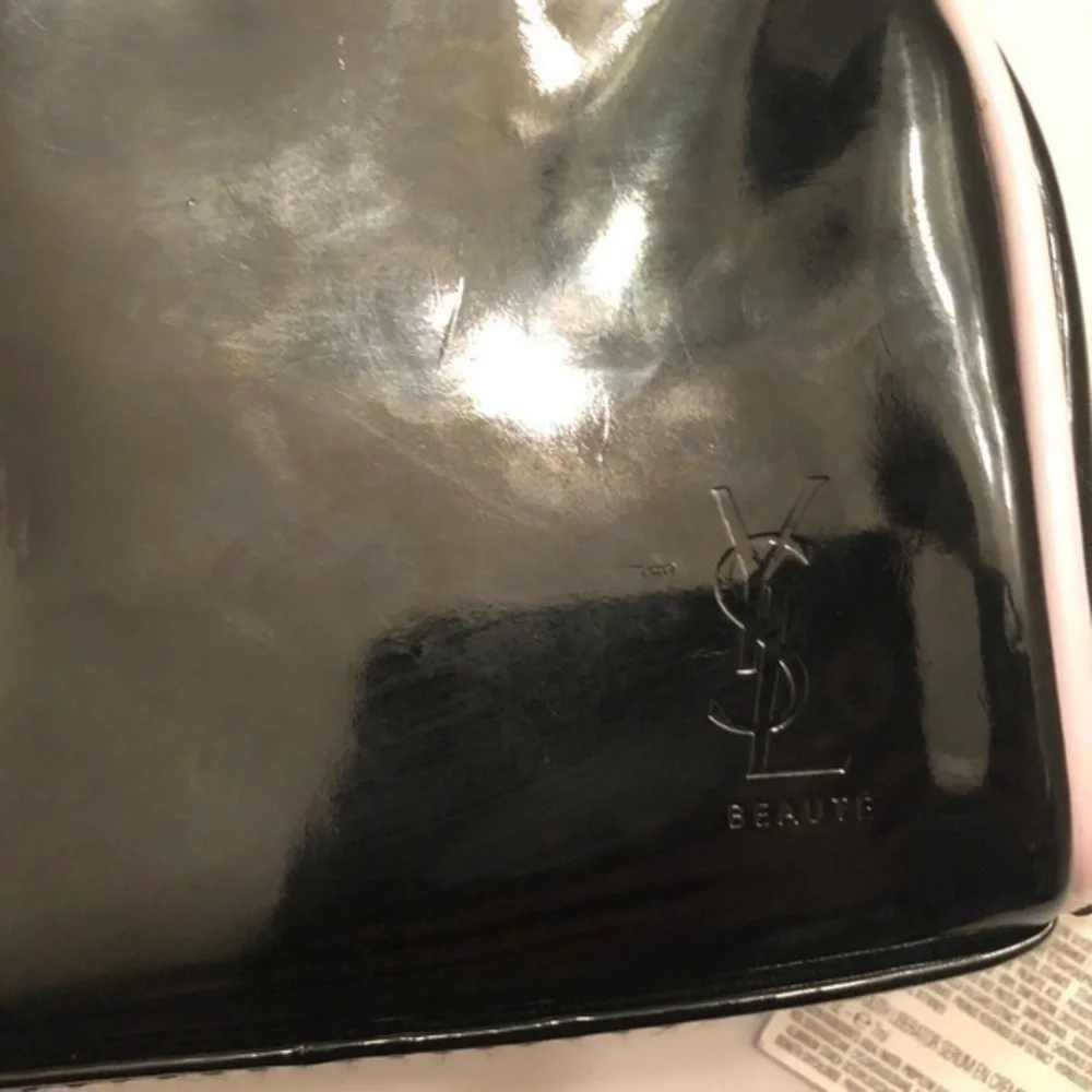 YSL yves saint Laurent beauty cosmetic bag pouch